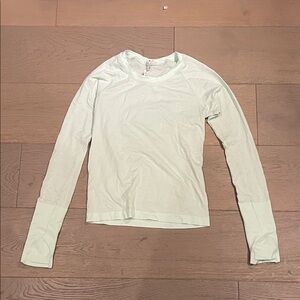 Women's Mint Long Sleeve Top